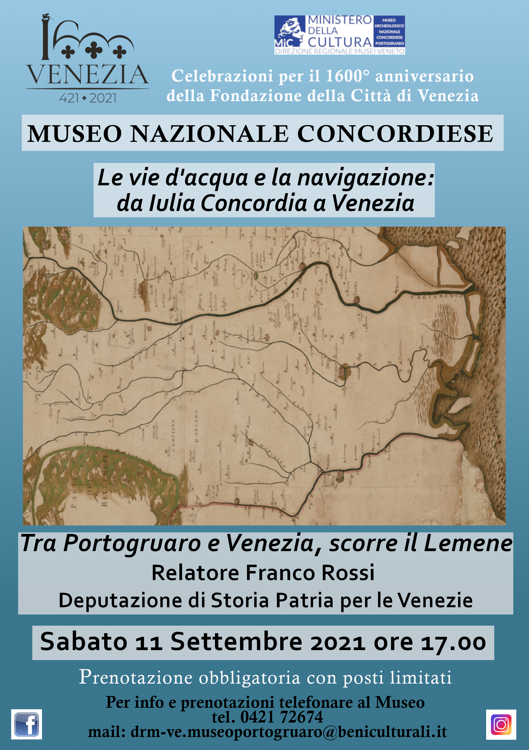 Museo Nazionale concordiese di Portogruaro | Le vie d’acqua e la navigazione: da Iulia Concordia a Venezia.